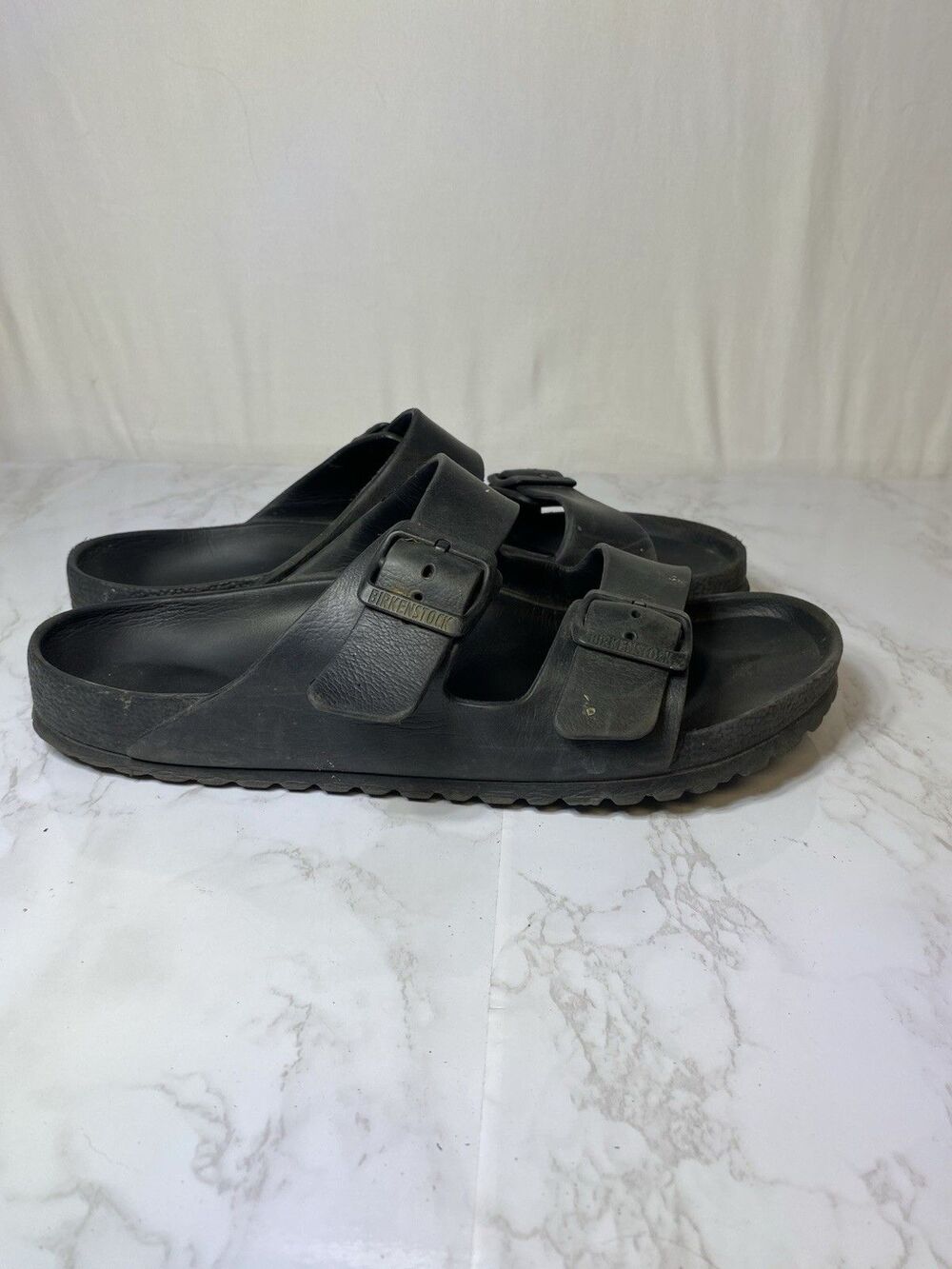 Birkenstock Arizona EVA Shoes Mens Size 8 Double Strap Sandals Slip On Comfort - Picture 2 of 9